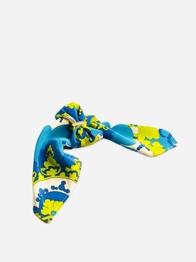 NWT SILKLETTE 100% Silk Abstract Floral Bandana